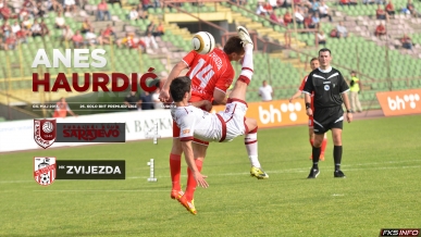FK Sarajevo - FK Zvijezda 4:1 // Anes Haurdić